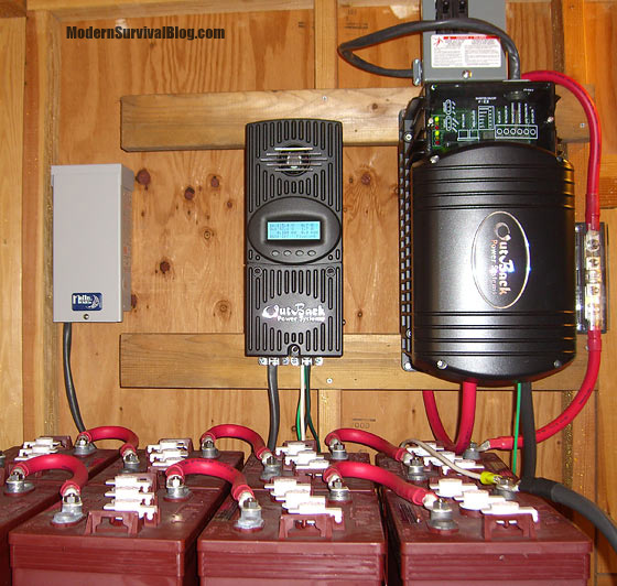 off-grid-solar-controller-batteries-inverter