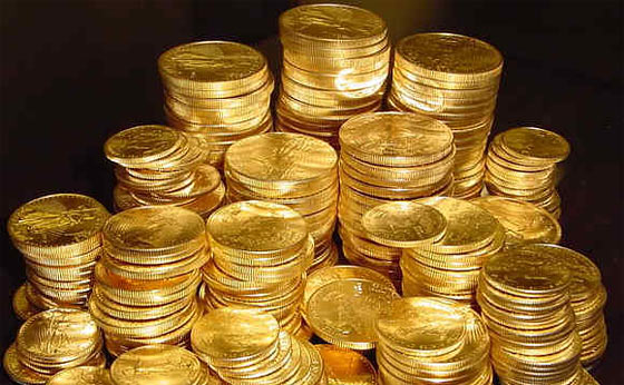 weight of gold coins