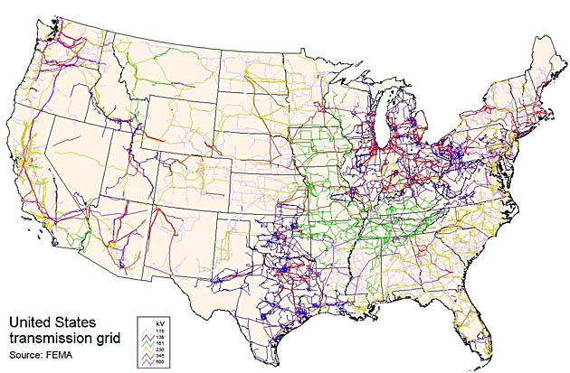 united-states-electrical-power-grid