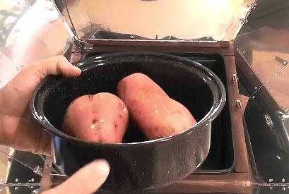 Sweet Potatoes in my All American Sun Oven