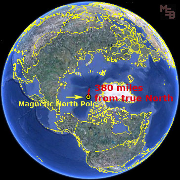 earth-magnetic-north-360-miles-from-true-north-pole