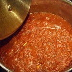 Tomato Sauce from Dehydrated Tomatoes