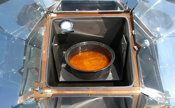 Cooking beans in my All American Sun Oven