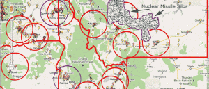 Northwest Survival Retreat Ideal Population Map