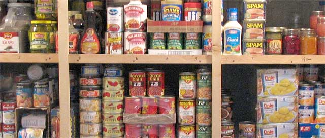 Organize and Rotate your Food Supplies