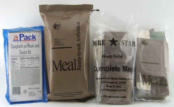 MRE Survival Kit for Emergency, Storage, Convenience