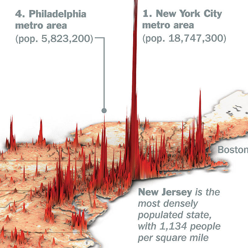 3d us population density map