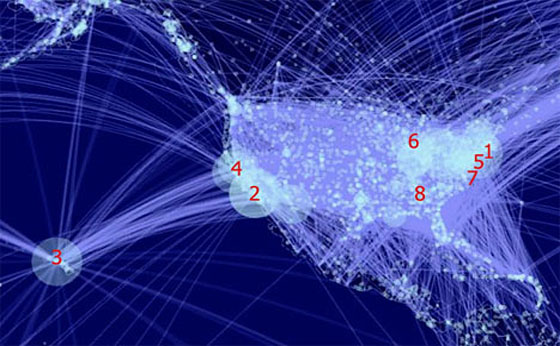 Dangerous Pandemic ‘Super Spreader’ Airports in the USA