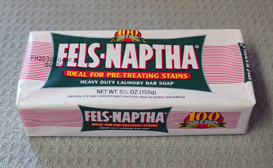 Fels-naptha Soap and Grater 