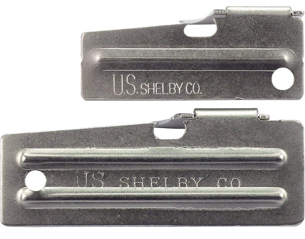 P-38 and P-51 can opener made by U.S. Shelby