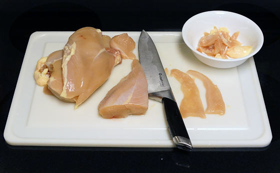 Dehydrated chicken outlet breast