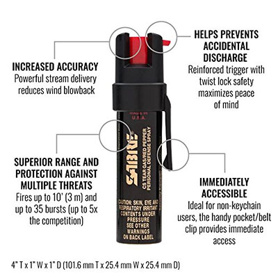 Most popular Pepper Spray made by Sabre
