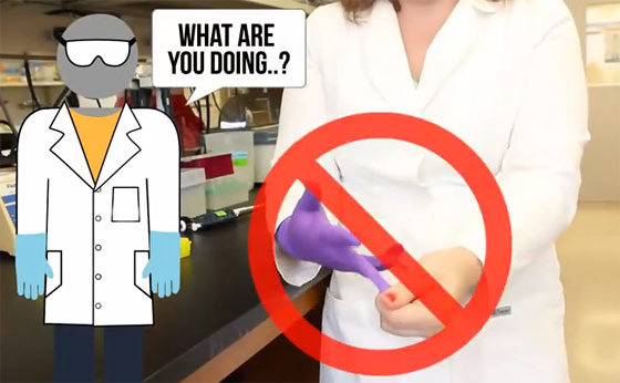 How to Properly Remove Exam Gloves and Tyvek Suit