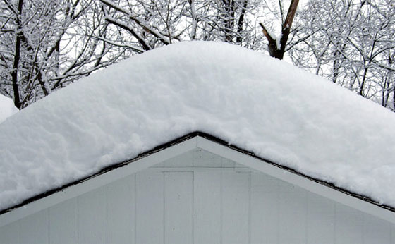 Snow On The Roof May Literally Weigh Tons - Here's How Much