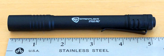 streamlight-stylus-pro-dimensions