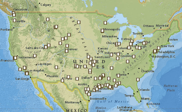 Gasoline Fuel Terminal Locations And Their Oil Refineries