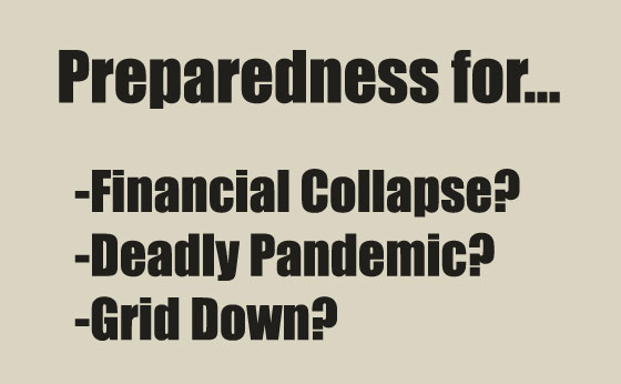 As A Prepper, What Are You Preparing For?