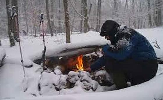 Can You Build A Fire In The Cold, Rain, Or Snow, Without Help?