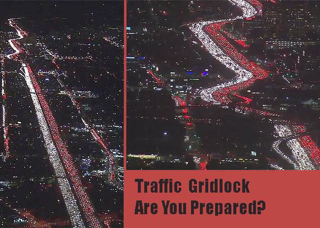 Traffic Gridlock – Are You Prepared?