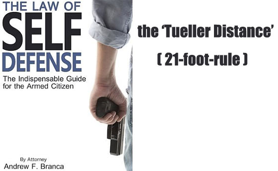 21 Foot Rule – Tueller Distance Legal Strategy for a Self Defense Shooting