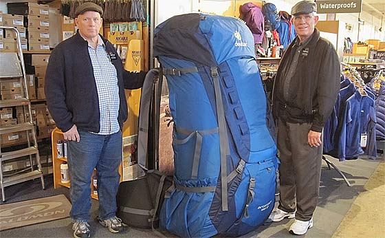 Worlds largest 72 Hour Backpack