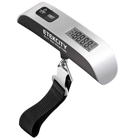 Luggage scale up to 110 pounds