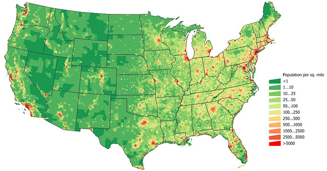 population density map of the us