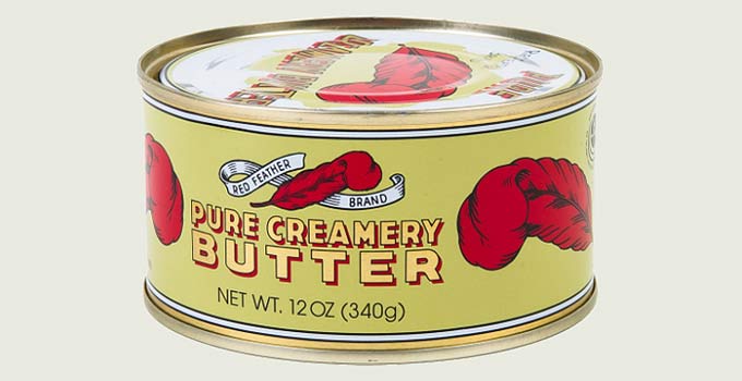 Red Feather Canned Butter – Shelf Stable Butter In A Can