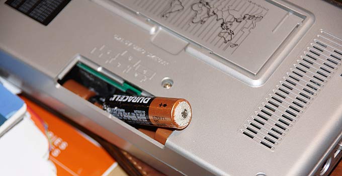 Remove Batteries From Your Portable Radio To Prevent Corrosion
