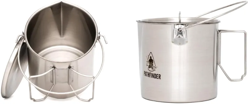 A great choice for a survival cooking pot.