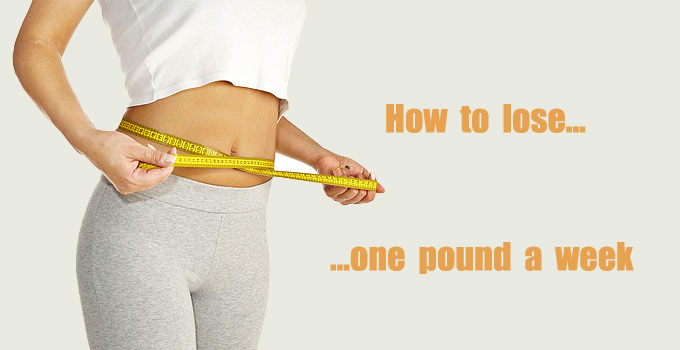 Lose one pound a week