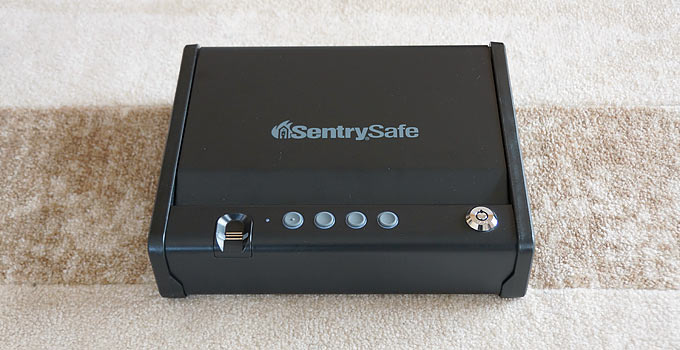 biometric pistol gun safe