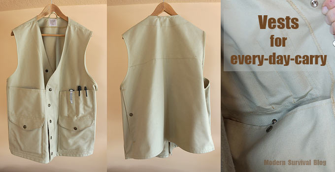 Vest Pockets for Everyday Carry