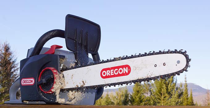 Oregon cordless chainsaw