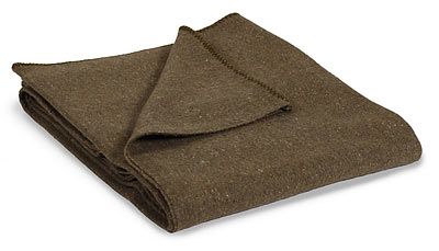 Emergency Wool Blanket to block heat signature