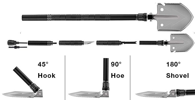 Folding Shovel for Survival