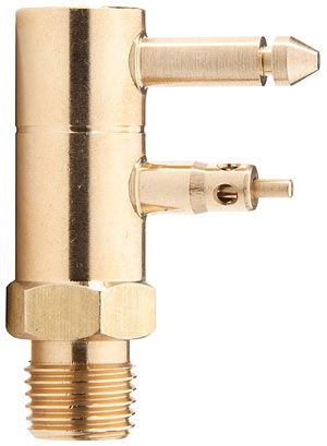 Brass Quick-Connect Tank Fitting 1/4-Inch NPT Male Thread for Johnson/Evinrude/OMC