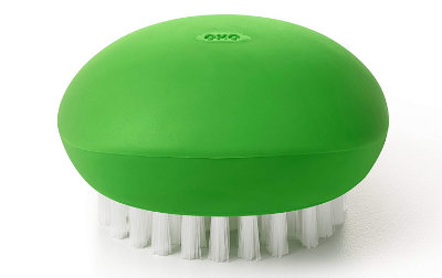 The most popular vegetable scrub brush.