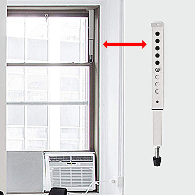 Portable Window Ac Security Air Conditioner Lock Bars Cage