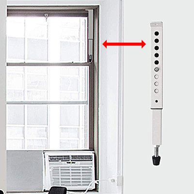 Window AC Security | Deter Burglars