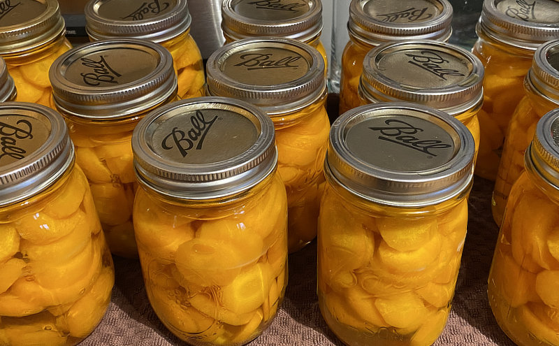home canned carrots in pint jars