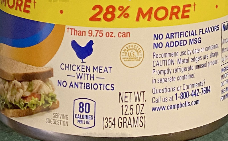 How Much Chicken Is Really In That Can?