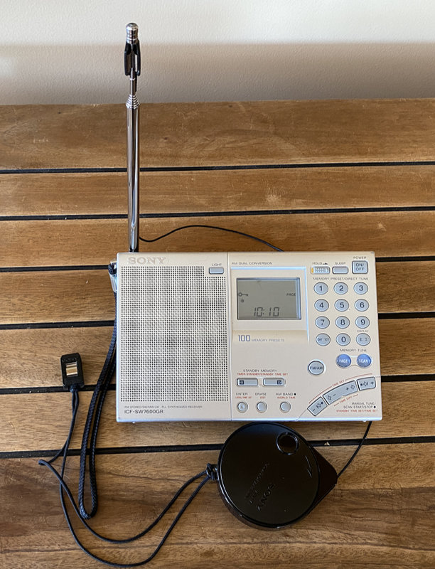 External Antenna For Portable Shortwave Radio Improved Reception
