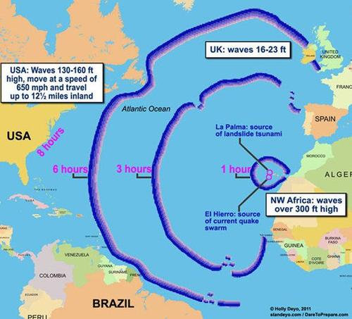 How Far Can A Tsunami Come Inland