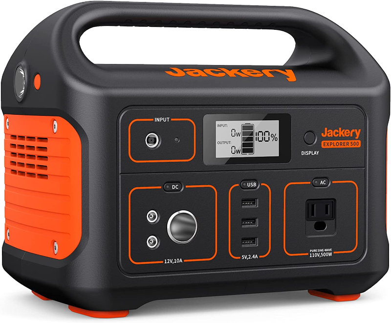 Jackery Explorer 240, the most popular battery generator.