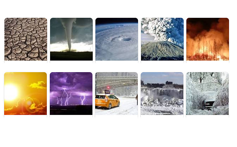 What are natural hazards