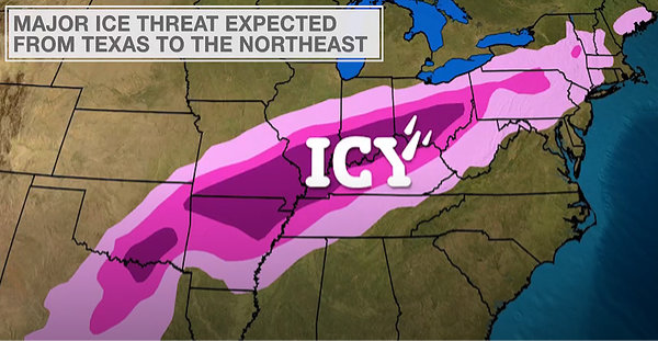 Ice storm preparedness - know the forecast