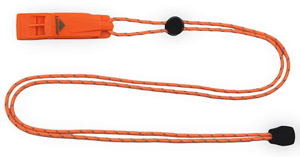 LuxoGear Emergency Whistles with Lanyard Safety Whistle Survival