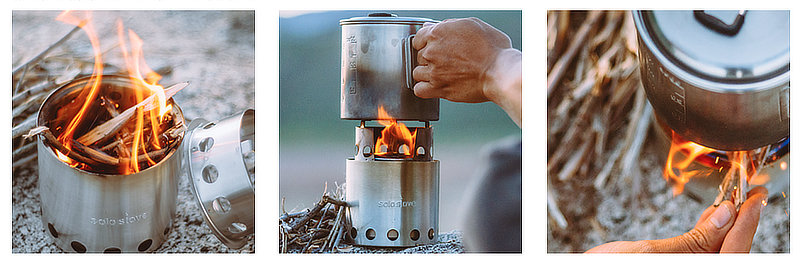 Solo Stove Solo Pot 900 - Lightweight Stainless Steel Backpacking Pot, Boil Water Quickly