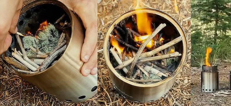 Solo Stove Solo Pot 900 - Lightweight Stainless Steel Backpacking Pot, Boil Water Quickly